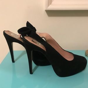 Dolce Vita Black Suede Heels